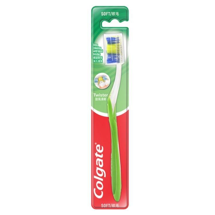 Colgate Twister Toothbrush 1s (Soft)