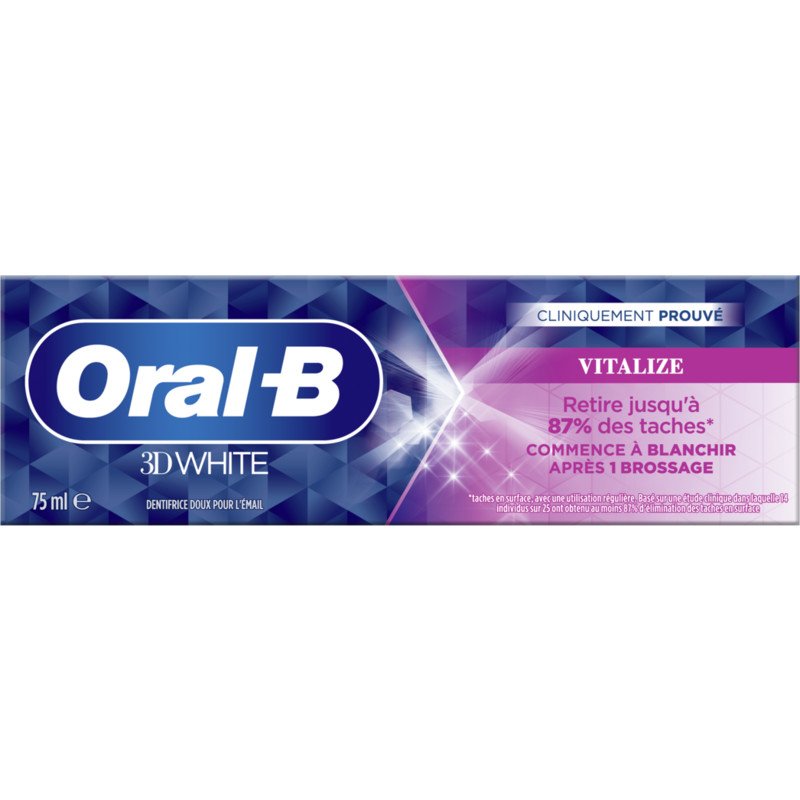 Oral-B 3D White vitalize toothpaste