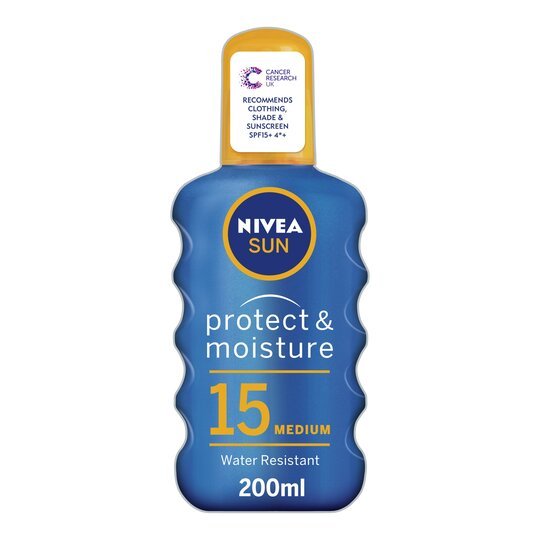 Nivea Moisturising Sun Spray Spf 15 200Ml