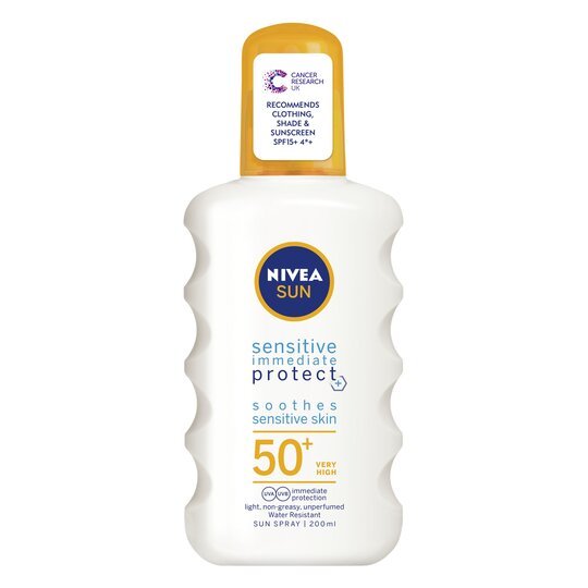 Nivea Sun Spray Sensitive Soothing Spray Spf50+ 200Ml