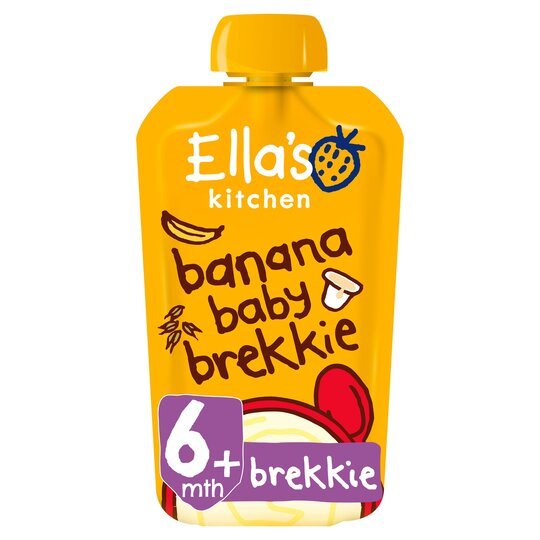 Ella's Kitchen Organic Banana Baby Brekkie 100G