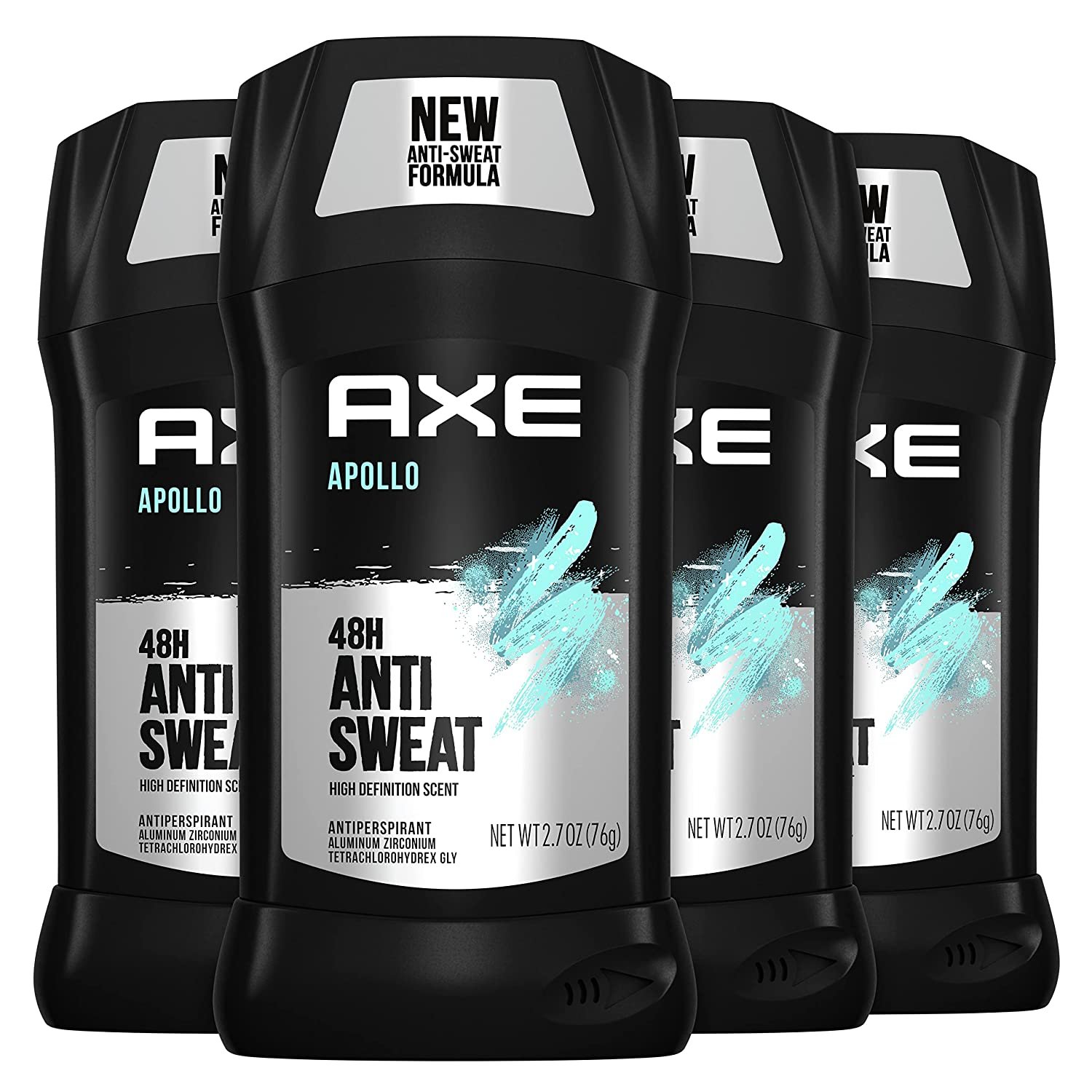 AXE Apollo Antiperspirant Deodorant Stick 2.7 Ounce (Pack of 4)