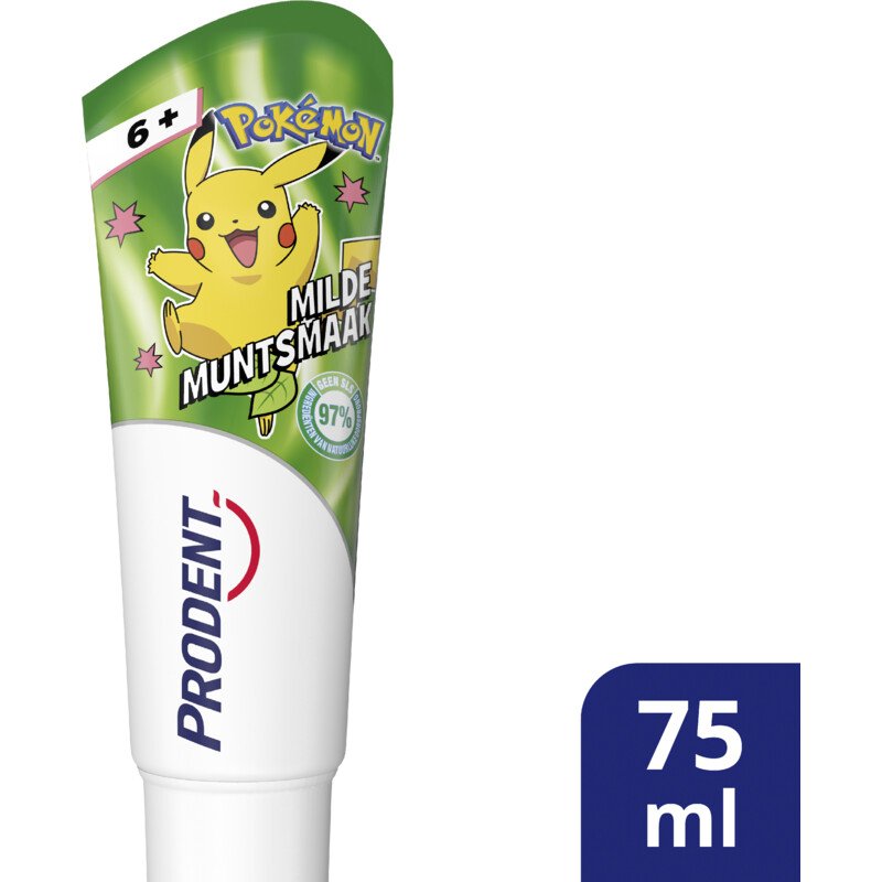 Prodent Pokmon 6+ Mild Mint Flavor Toothpaste