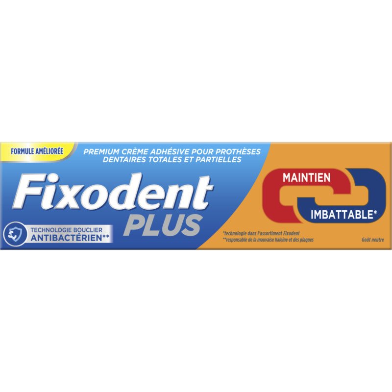 Fixodent Plus adhesive paste dual power