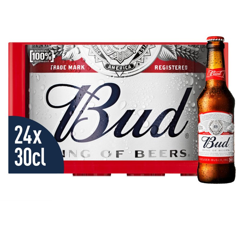 Bud Pils crate