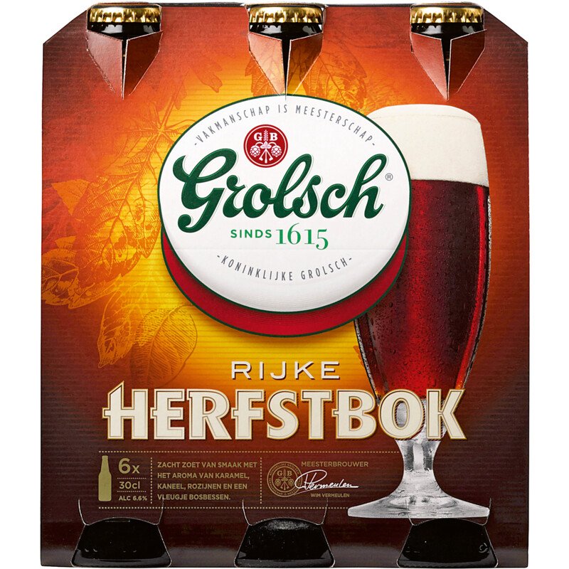 Grolsch Autumn buck 6-pack